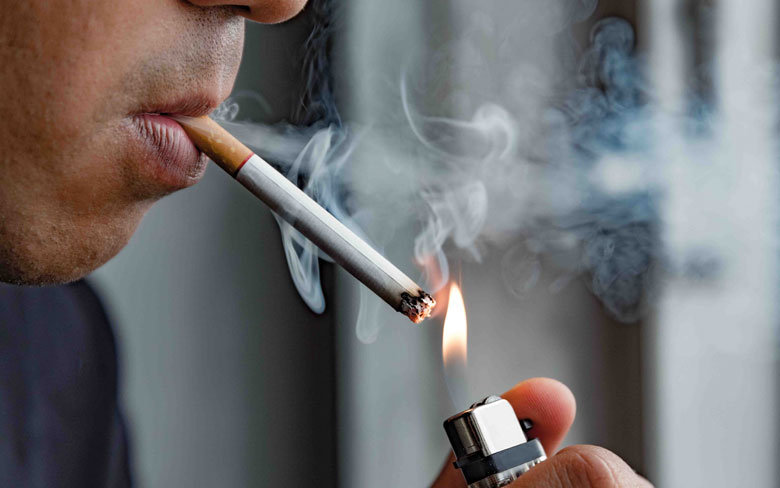 dental patient smoking a cigarette Cape Coral FL