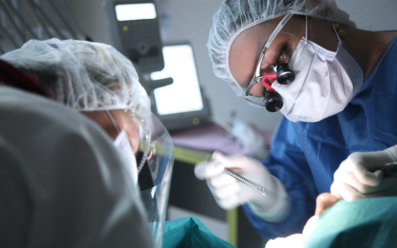 patient undergoing dental surgery Cape Coral FL