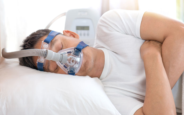 sleep apnea patient using cpap machine Cape Coral FL
